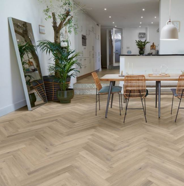 Buy Polyflor Camaro Rigidcore Naked Blond Oak Herringbone Rpq