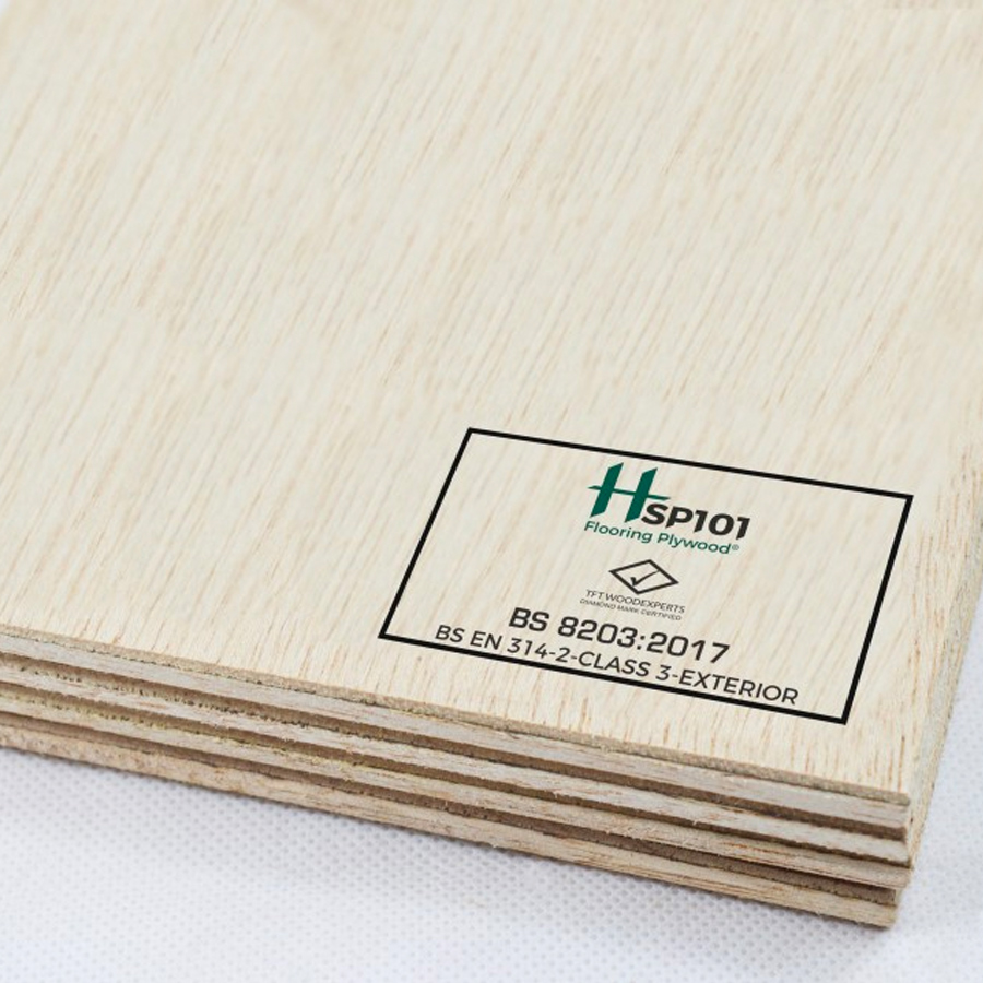 SP101 Plywood 5.5mm - Large Sheet (2.44m X 1.22m / 8ft X 4ft)