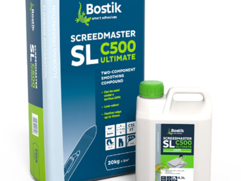 Bostik Screedmaster SL C500 Ultimate 20kg / 4.3L (Bag & Bottle)