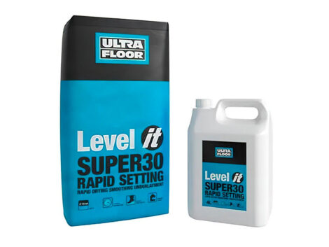 UltraFloor Level It Super30 Smoothing 20kg / 4L (Bag & Bottle)