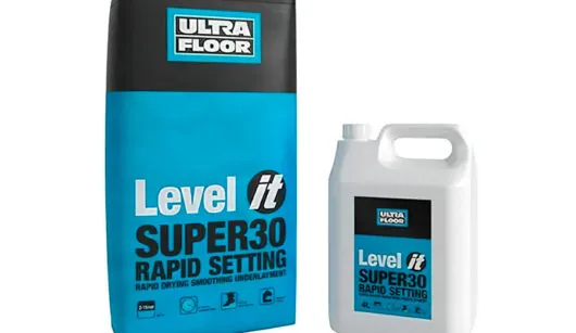 UltraFloor Level It Super30 Smoothing 20kg / 4L (Bag & Bottle)