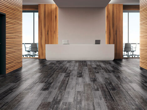 Polyflor Expona Commercial - Black Abstract 5118