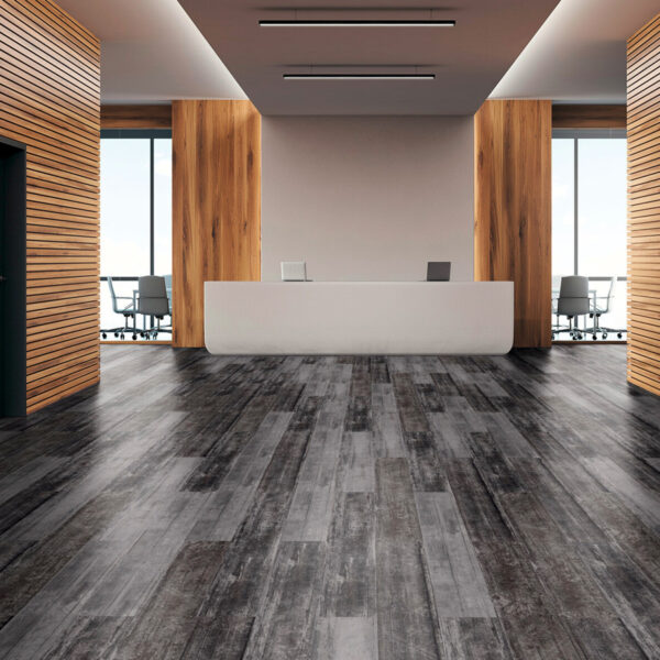 Polyflor Expona Commercial - Black Abstract 5118