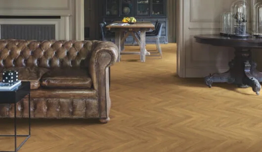 Quickstep Impressive Patterns - Chevron Oak Brown IPA4162