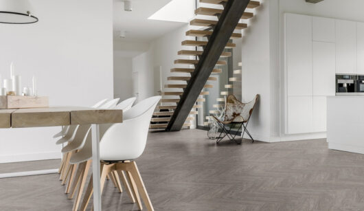 Luvanto Design Herringbone - Washed Grey Oak